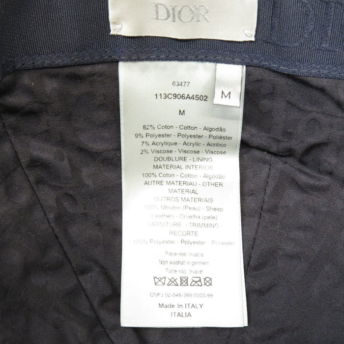 Dior 
ロゴ トロッター コットン 
オブリーク ベースボール キャップ