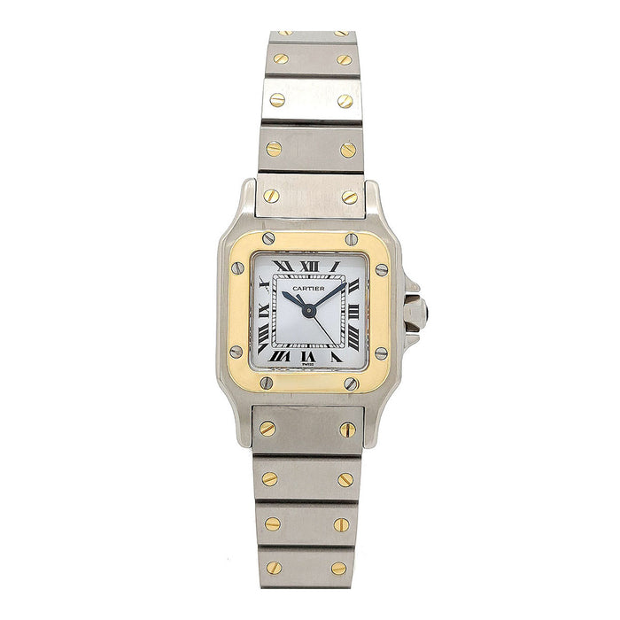 CARTIER
Santos Galbée SM Automatique Montre à remontage automatique avec boîte