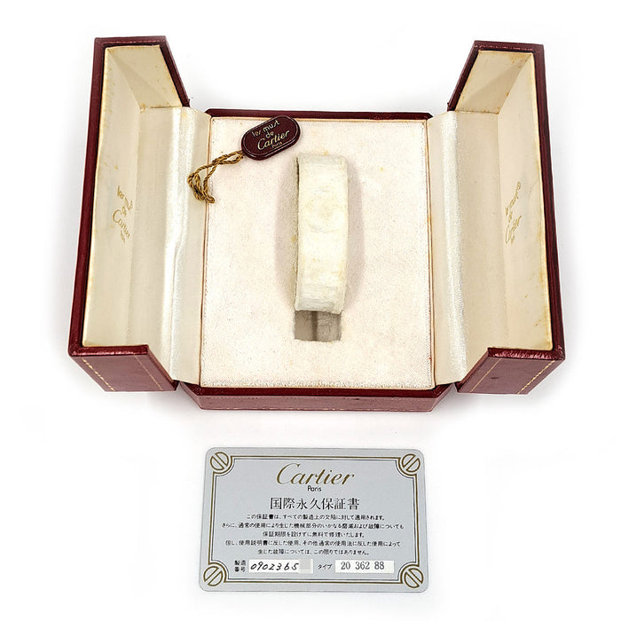 CARTIER
Santos Galbée SM 自動機械 永久日曆
附盒