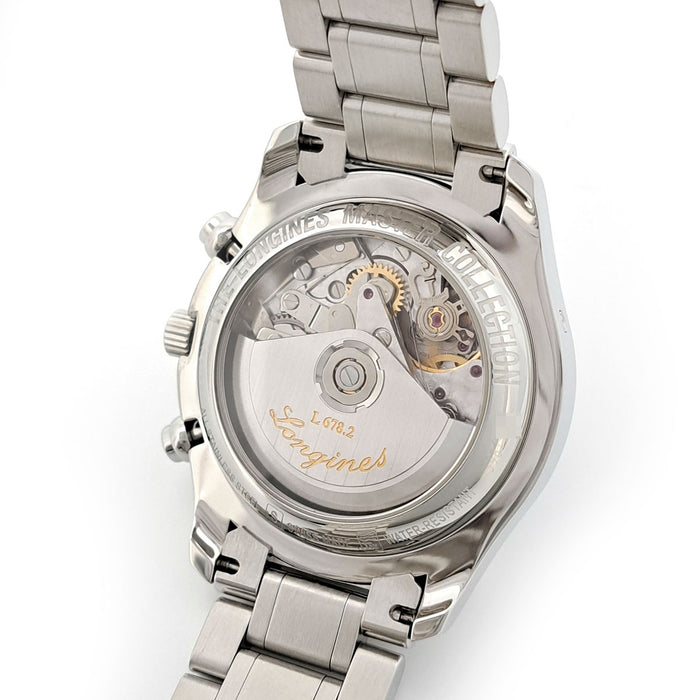 LONGINES 
Collezione Master Triplo Calendario Fasi Lunari 
Con scatola e garanzia