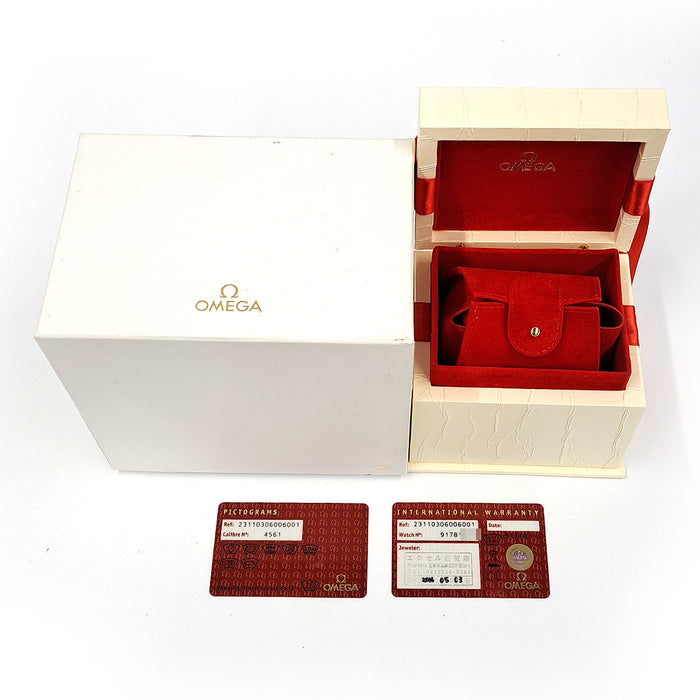 OMEGA Seamaster Aqua Terra with box and warranty card