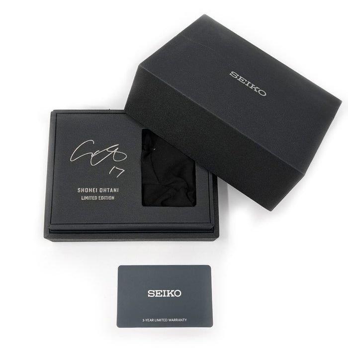 SEIKO Prospex GMT Shohei Ohtani 2025 Model with Box and Warranty Card