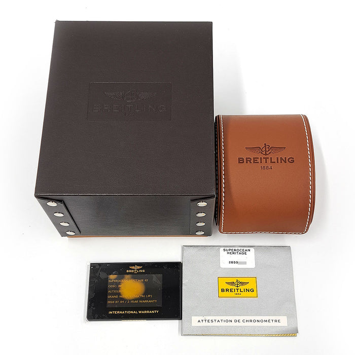BREITLING 
スーパーオーシャン ヘリテージ42 
箱ギャラ付