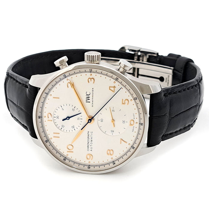 IWC 
ポルトギーゼ・クロノグラフ 
箱ギャラ付