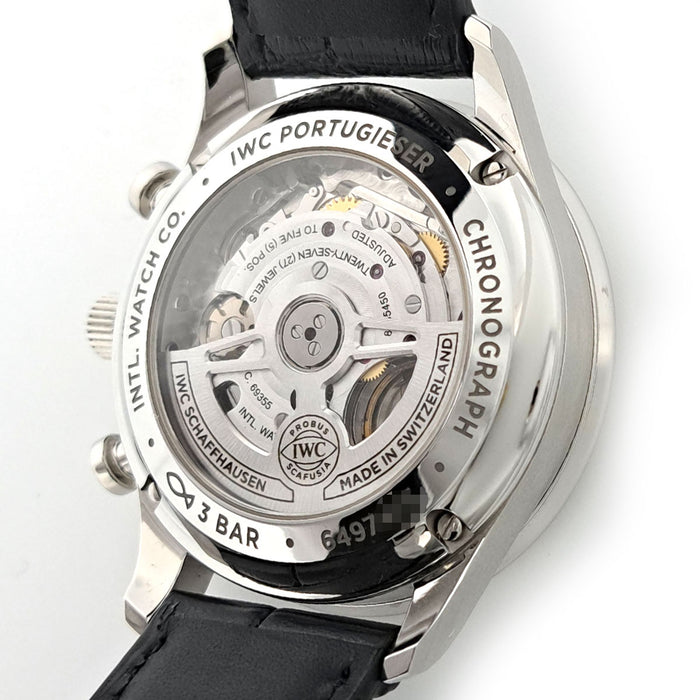IWC 
ポルトギーゼ・クロノグラフ 
箱ギャラ付