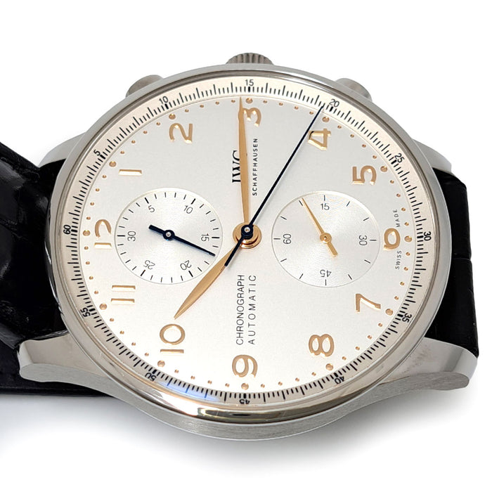 IWC 
ポルトギーゼ・クロノグラフ 
箱ギャラ付