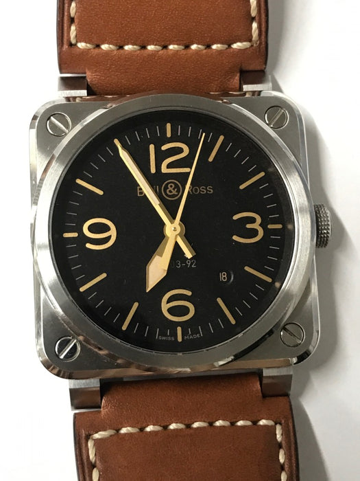 【WHOLESALES】
Bell＆Ross 
BR0392-ST-G-HE/SCA 
箱　ギャランティ