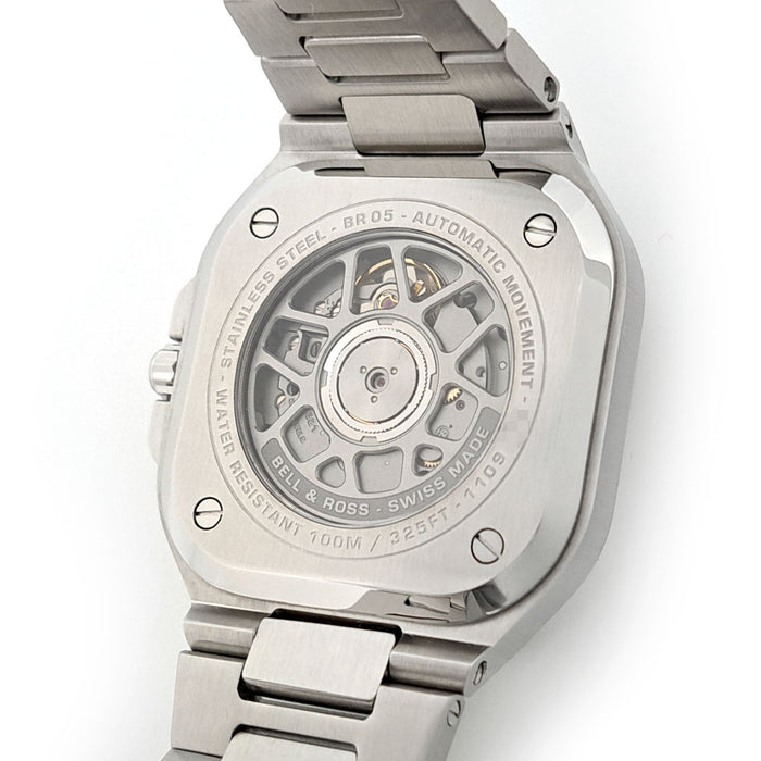 Bell＆Ross 
BR05 acciaio grigio 
con scatola e garanzia