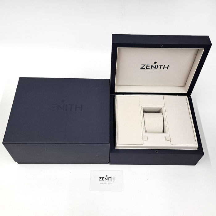 ZENITH 
デファイ スカイライン 
箱ギャラ付