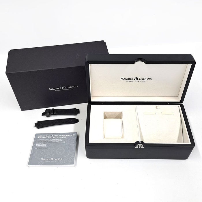 MAURICE LACROIX 
Icona Automatico Maestro Grande Data Aperto 
Con scatola e garanzia