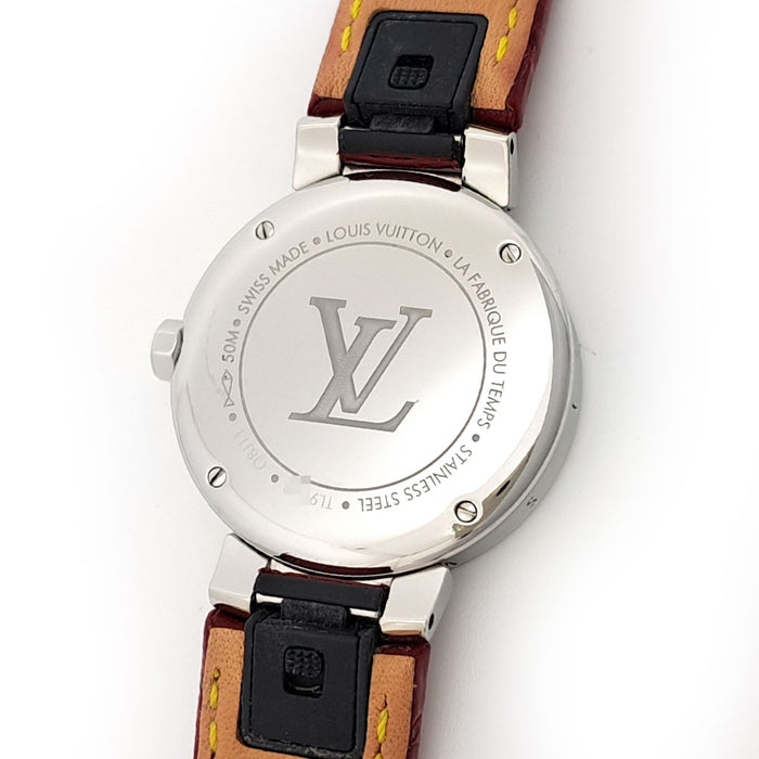LOUIS VUITTON 
Tambour Moonstar PM 
With box and guarantee card