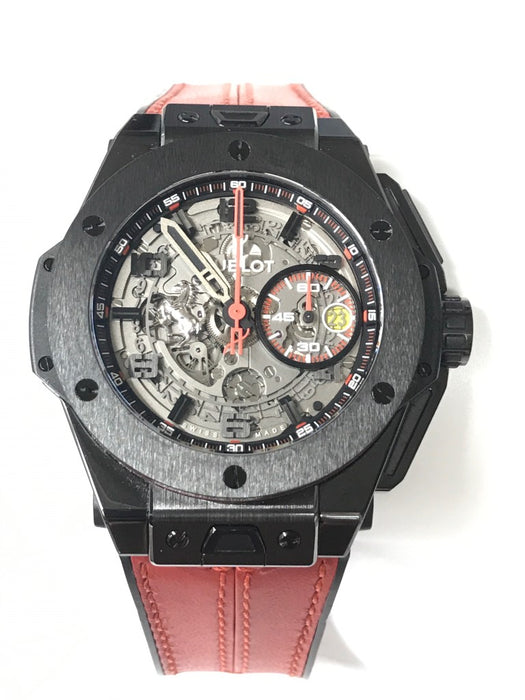 【WHOLESALES】
HUBLOT 
401.CX.0123.VR 
箱（外箱剥がれあり）　ギャランティ　限定証明　純正ラバーベルト×1（使用感小）
