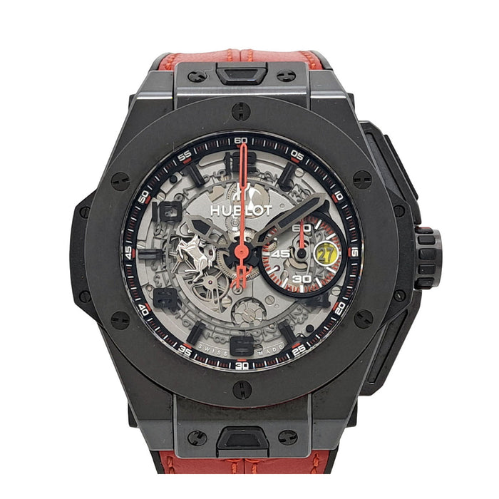 HUBLOT 
ビッグバン フェラーリ オールブラック 
箱ギャラ付