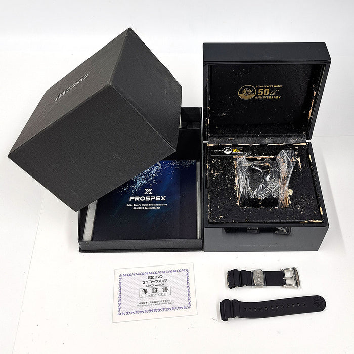 SEIKO Prospex Marine Master 1000m High Beat 36000 FULLSET
With Box and Warranty Card