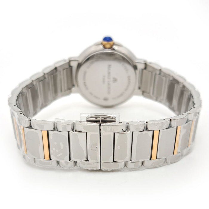 MAURICE LACROIX 
Fiaba Moonphase Shell Circle Diamond 
With Box and Warranty Card