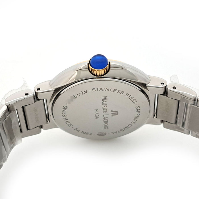 MAURICE LACROIX 
Fiaba Moonphase Shell Circle Diamond 
With Box and Warranty Card