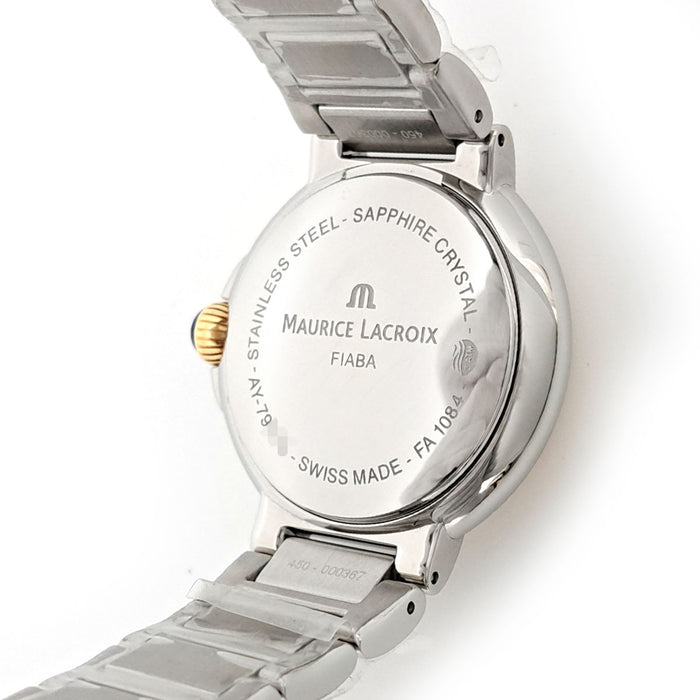 MAURICE LACROIX 
Fiaba Moonphase Shell Circle Diamond 
With Box and Warranty Card