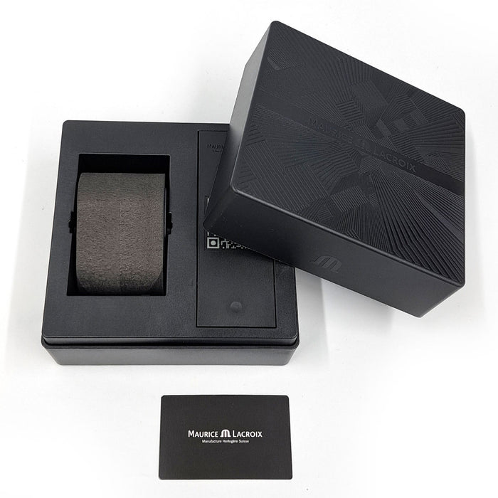 MAURICE LACROIX 
Fiaba Moonphase Shell Circle Diamond 
With Box and Warranty Card