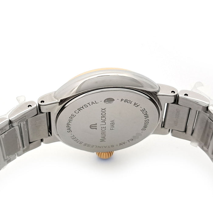 MAURICE LACROIX 
Fiaba Moonphase Shell Circle Diamond 
With Box and Warranty Card