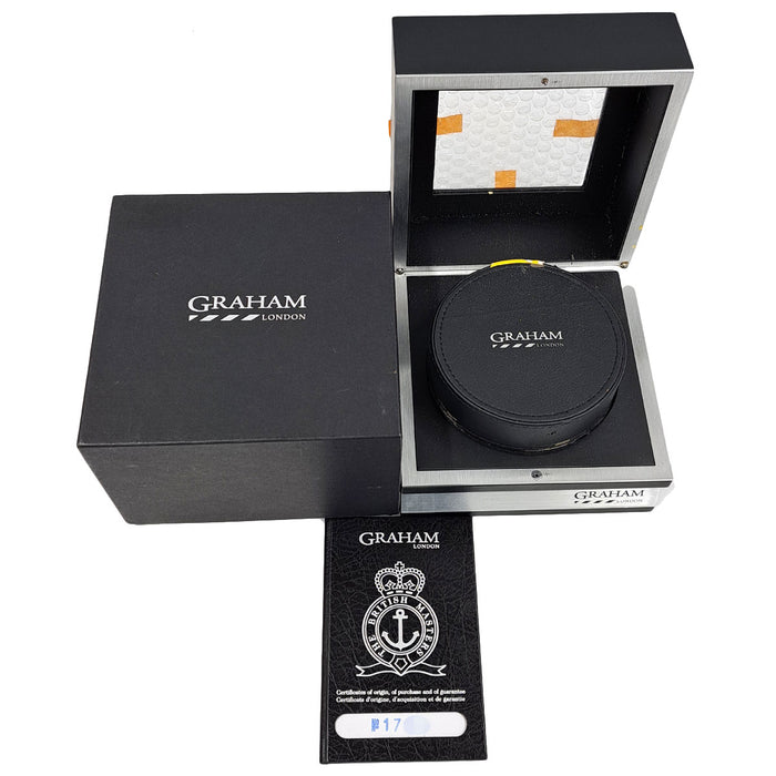 GRAHAM 
Chronofighter 
With box and warranty card
