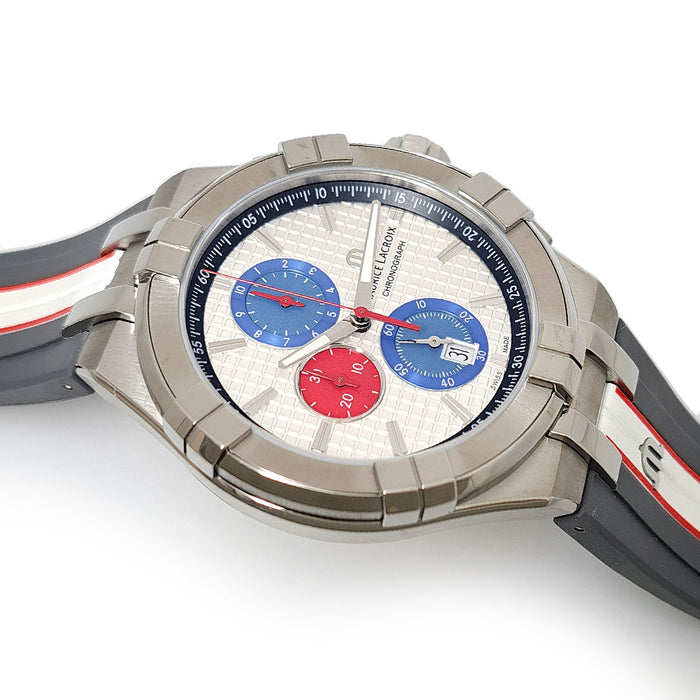 MAURICE LACROIX 
アイコン クロノグラフ スペシャルエディション マヒンドラ レーシング 
箱ギャラ付