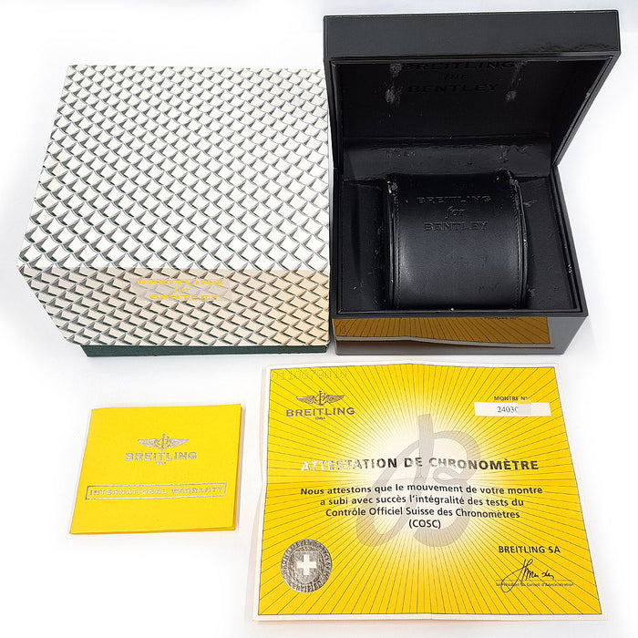 BREITLING 
Bentley 6.75 Grande Data 
Con scatola e garanzia