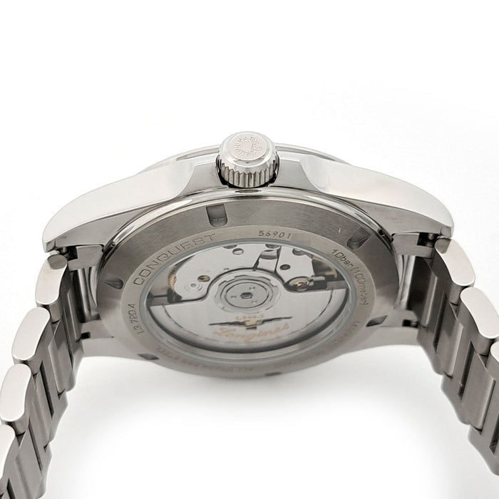 LONGINES 
Conquest Blue 
With box and warranty card