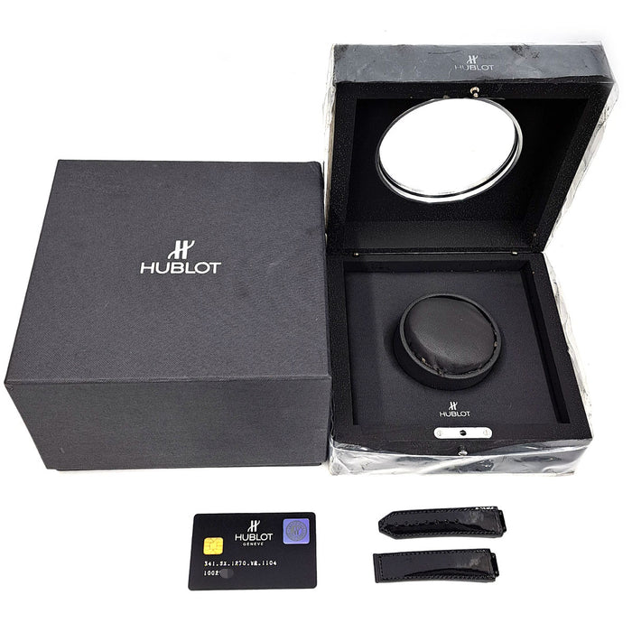 HUBLOT 
ビッグ・バン スチール シャイニー ベゼルダイヤモンド 
箱ギャラ付