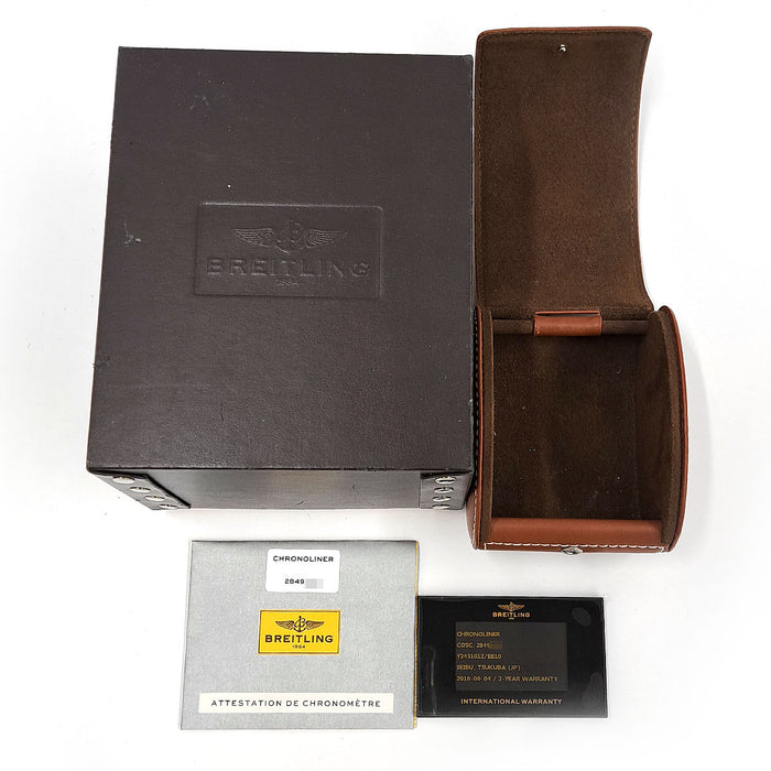 BREITLING 
クロノライナー クロノグラフ 
箱ギャラ付