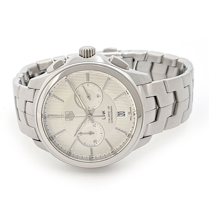 TAG HEUER 
リンク クロノグラフ キャリバー18 
箱ギャラ付