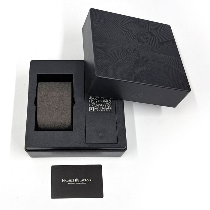 MAURICE LACROIX 
ポントス クロノグラフ 
箱ギャラ付