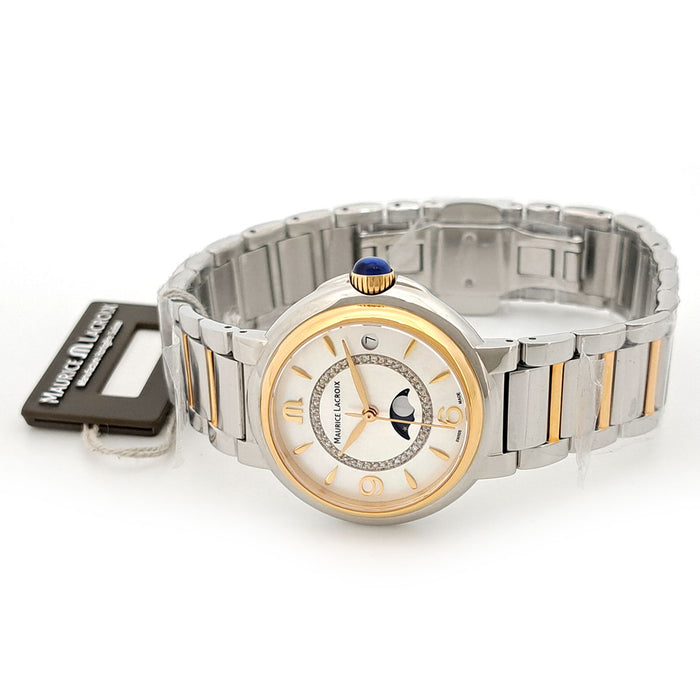 MAURICE LACROIX 
Fiaba Shell Circle Diamond 
With Box and Warranty Card