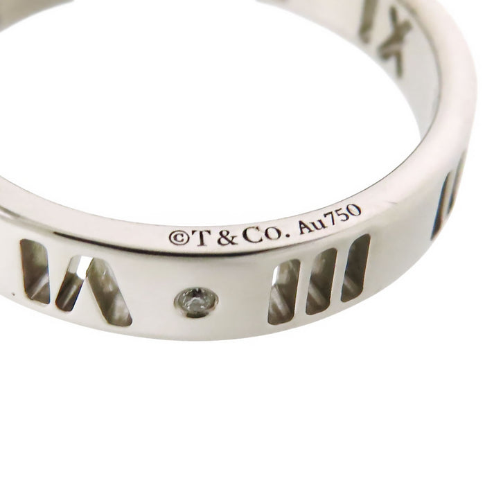 TIFFANY&Co. 
Anneau ajouré Atlas diamant