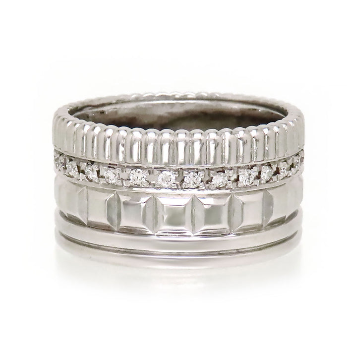 Boucheron 
キャトル ラディアント フルパヴェ ダイヤモンド リング