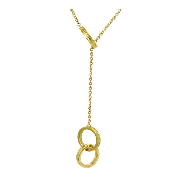 TIFFANY&Co. 
インターロッキングサークル ラリアット ネックレス