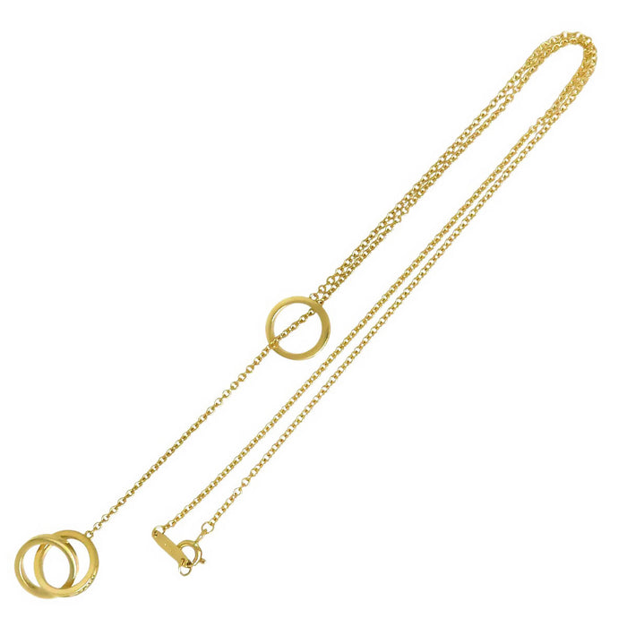 TIFFANY&Co. 
インターロッキングサークル ラリアット ネックレス