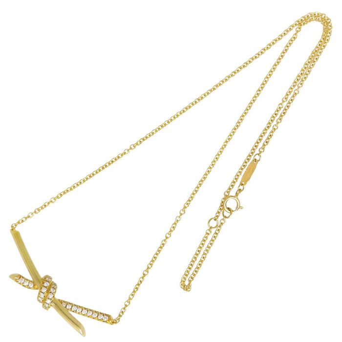 TIFFANY&Co. 
结形钻石项链