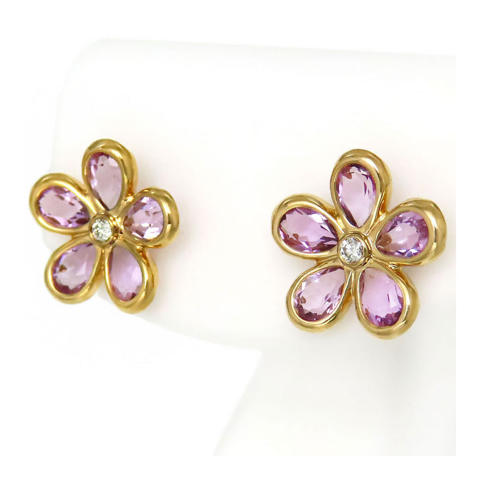 TIFFANY&Co. 
ガーデンフラワー ピアス