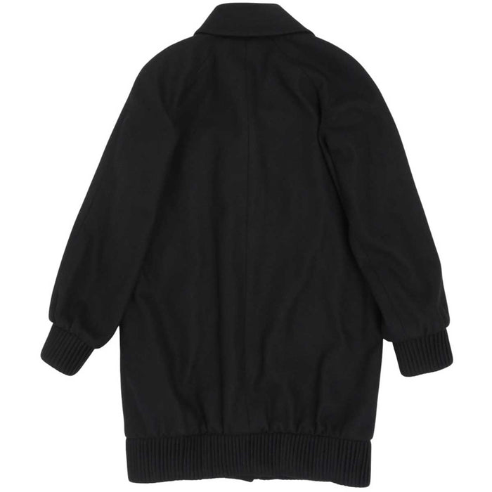 CHANEL 
COCO CC ココボタン チェーン ライトゴールドカラー金具 
ココマーク テーラードカラー カシミヤ コート