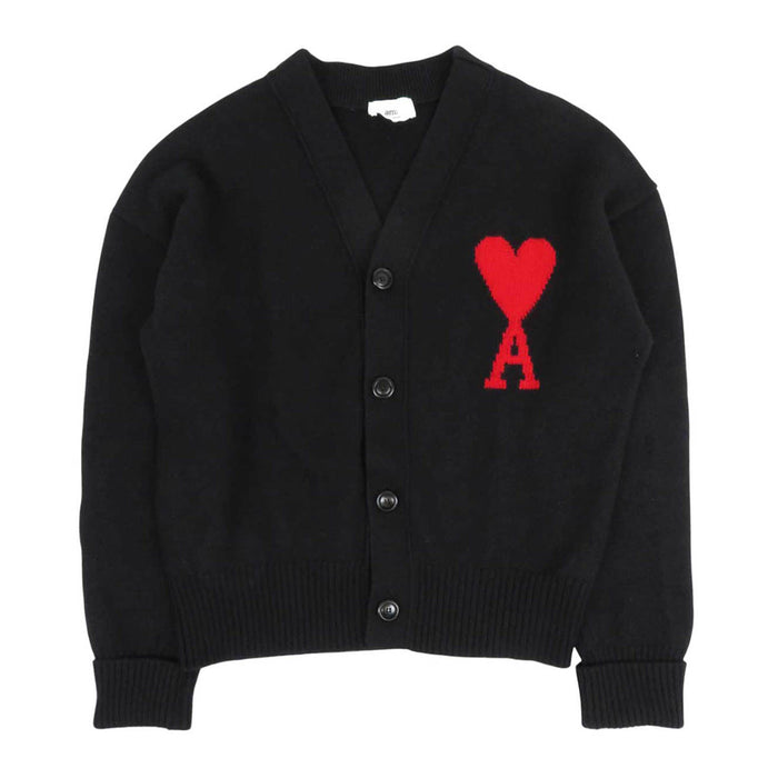 ami ハート ロゴ Vネック 
アミ ウール カーディガン