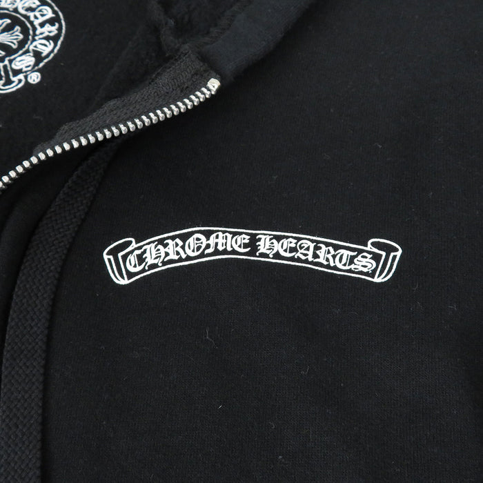 CHROME HEARTS 
好萊塢製造 匕首拉鍊 卷軸標籤 
好萊塢製造 拉鍊連帽衫