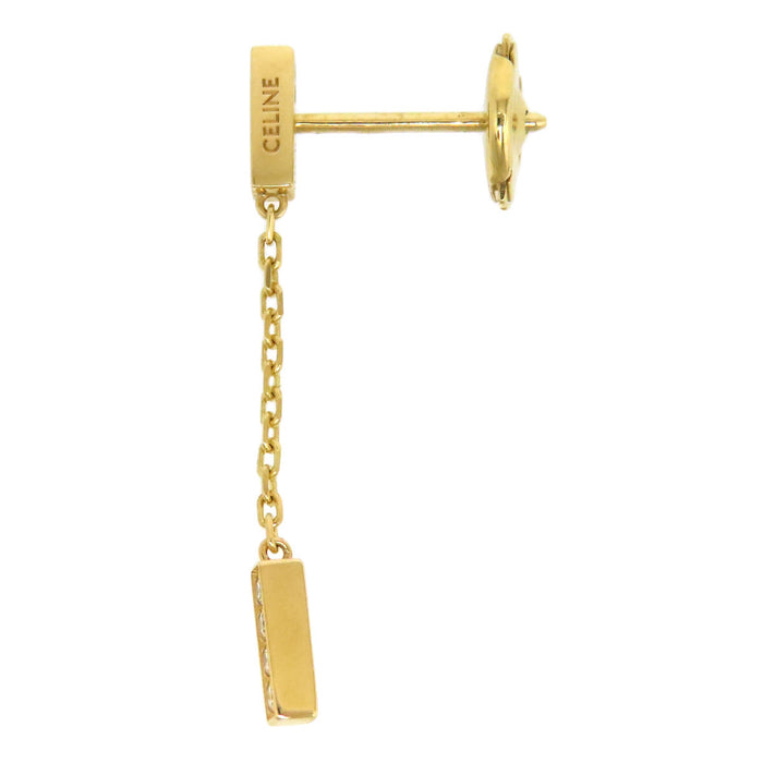CELINE 
ライン ダブル ピアス 片耳用