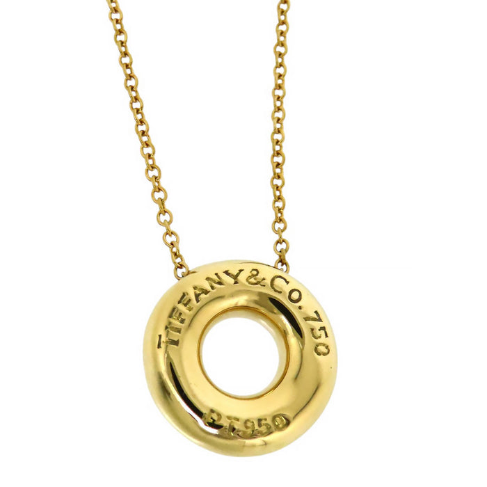 TIFFANY&Co. 
ドッツ サークル ネックレス