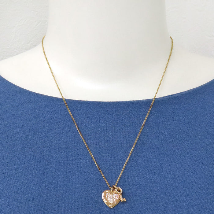 TIFFANY&Co. 
回歸心形吊牌鑰匙項鍊