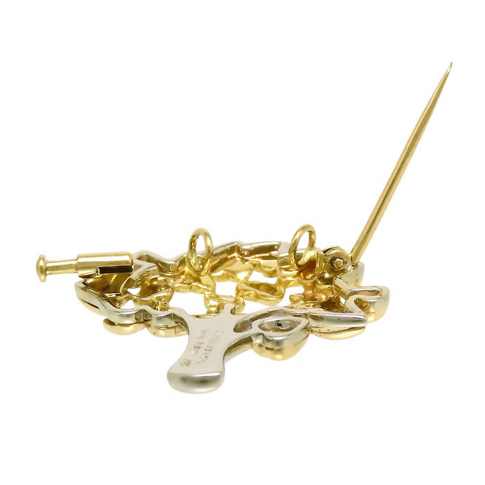 TIFFANY&Co. 
ハート ツリー ブローチ兼ペンダントトップ