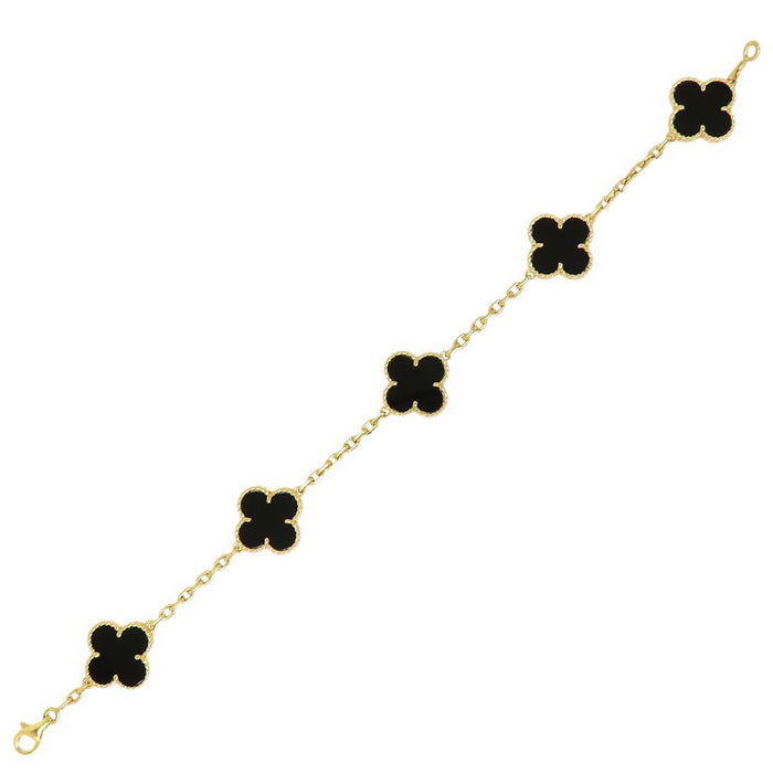 Van Cleef & Arpels 
Bracelet Vintage Alhambra 5P Motifs