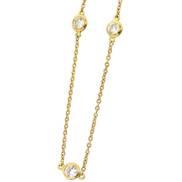 TIFFANY&Co. 
By the Yard Bracelet 3P Diamond