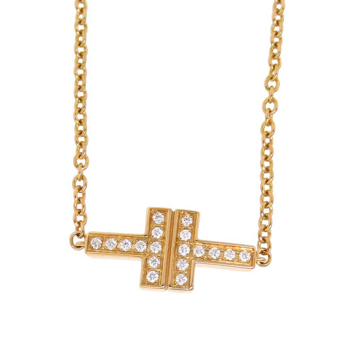 TIFFANY&Co. 
T TWO ダブルチェーン ブレスレット