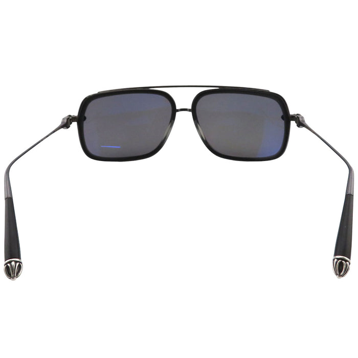 CHROME HEARTS 
Teardrop CH Logo Cross 
P.DONNER Double Floral Temple Sunglasses