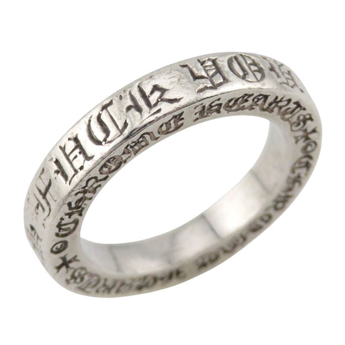 CHROME HEARTS 
CH SPACER Cross Silver 
Spacer Ring FUCK YOU